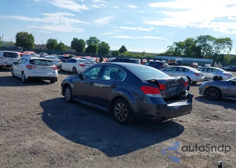 2012 Subaru Legacy 2.5I Premium из США, поврежденный, VIN 4S3BMBB62C3036107